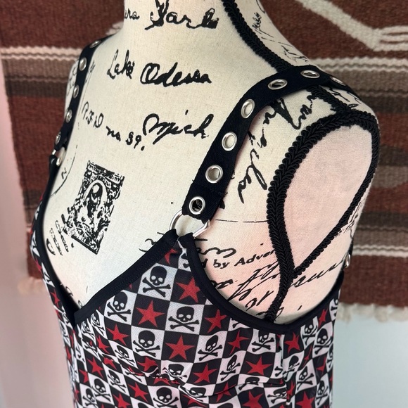 Widow Antisocial Anthem Mesh Mini Dress from Dolls Kill - Picture 4 of 11